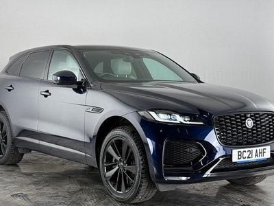Used Jaguar F-Pace R-Dynamic 404 HP (297 kW) 2021 Blue SUV