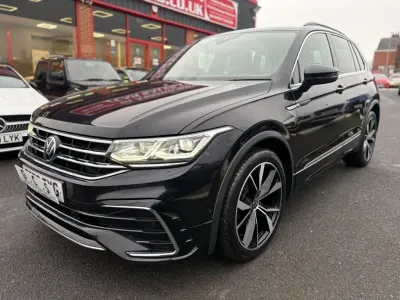 Used VW Tiguan R-line 150 HP (110 kW) 2022 Black SUV
