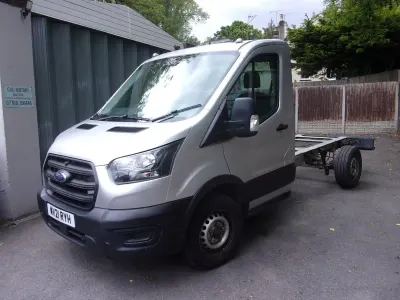 Used Ford Transit 130 HP (95 kW) 2021 Silver Cabriolet