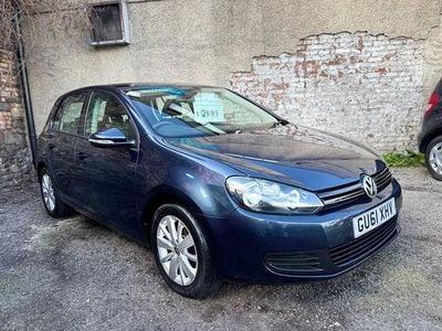 Used VW Golf VI Match 105 HP (77 kW) 2011 Blue Hatchback