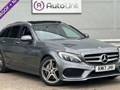 Grey Used 2017 Mercedes C250 AMG Line Premium Plus Estate | £15,990 (A bit pricey)