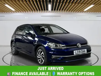 Second-hand VW Golf VII Match 115 CP (84 kW) 2019 Albastru Hatchback