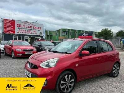 Usata Nissan Micra Tekna 2013 Rosso Utilitaria