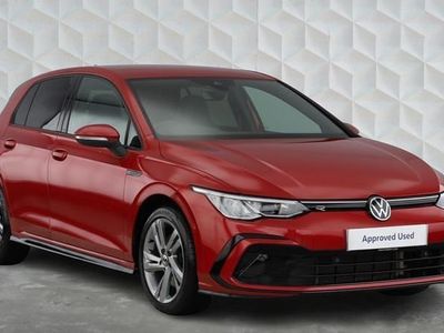 Kings red premium Used 2021 VW Golf VII R-line Hatchback | £21,540 (Fair price)