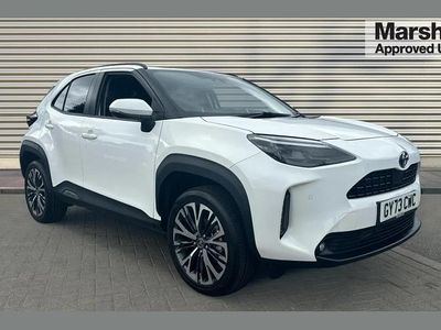 White Used 2023 Toyota Yaris Cross SUV | £24,072 (Fair price)