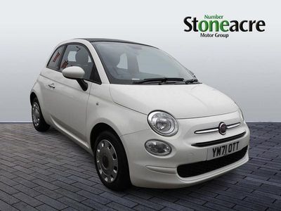 Used Fiat 500 Pop 70 HP (51 kW) 2022 White Cabriolet