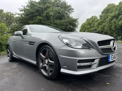 Used Mercedes SLK250 Sport Edition 2012 Silver Cabriolet