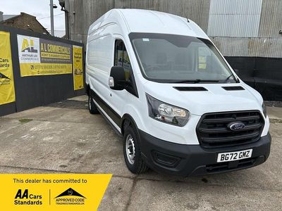 Used Ford Transit 130 HP (95 kW) 2022 White Van