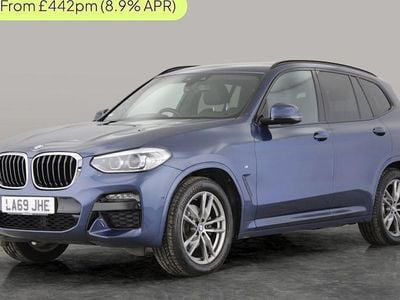 Used BMW X3 M Sport 190 HP (139 kW) 2019 Blue SUV