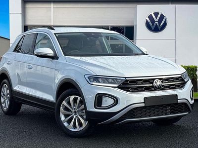 New VW T-Roc Match 115 HP (84 kW) 2026 White SUV