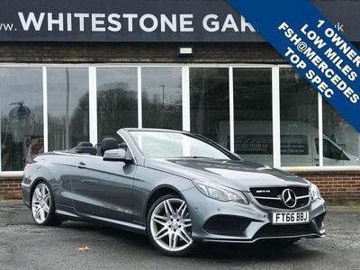 Grey Used 2017 Mercedes E220 AMG line Cabriolet | £13,995 (Fair price)