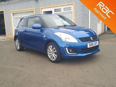 Blue Used 2016 Suzuki Swift SZ-L Hatchback | £6,799 (Fair price)