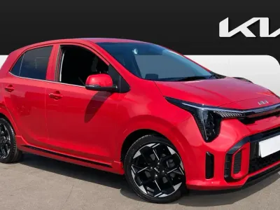 Used Kia Picanto GT-Line 63 HP (46 kW) 2024 Red Hatchback