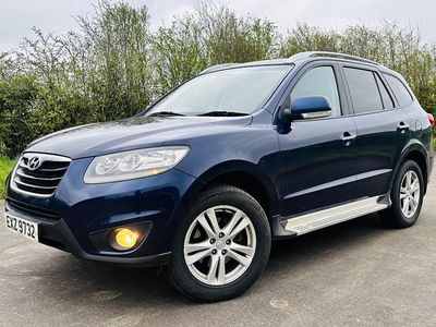 Used Hyundai Santa Fe Premium 197 HP (144 kW) 2011 Blue SUV