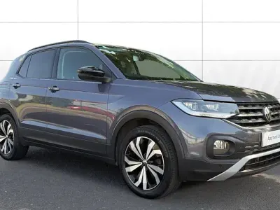 Used VW T-Cross Black Edition 95 HP (69 kW) 2023 Grey SUV