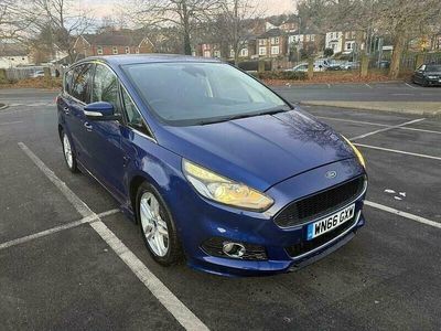 Blue Used 2016 Ford S-MAX Sport MPV | £9,500 (Fair price)