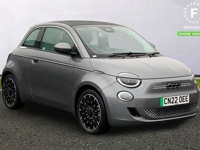Grey Used 2022 Fiat 500e La Prima Cabriolet | £16,699 (Fair price)