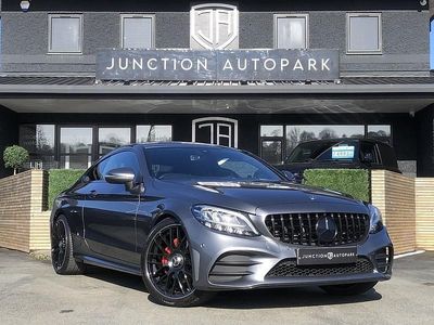Used Mercedes C200 AMG line 2018 Grey Coupe