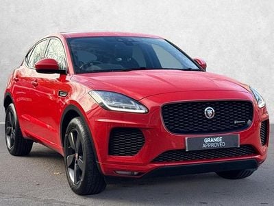 Red Used 2019 Jaguar E-Pace Chequered Flag SUV | £15,250 (Good price)