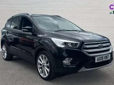 Käytetty Ford Kuga Titanium X 150 HP (110 kW) 2019 Musta Katumaasturi