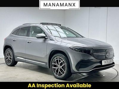 Mountain grey Used 2021 Mercedes EQA250 AMG line SUV | £21,380 (Fair price)