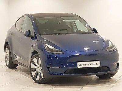 Blue Used 2022 Tesla Model Y Long Range AWD SUV | £27,498 (Fair price)