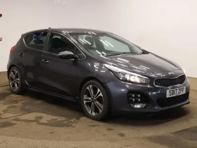 Used Kia Ceed GT-Line 136 HP (100 kW) 2017 Silver Hatchback