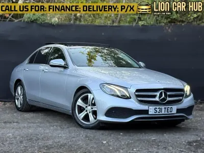 Used Mercedes E220 Premium 2016 Silver Sedan