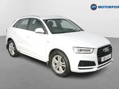 Used Audi Q3 S-Line 150 HP (110 kW) 2018 White SUV