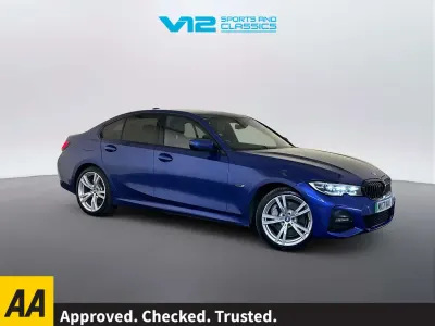 Used BMW 330e M Sport 292 HP (214 kW) 2021 Blue Sedan