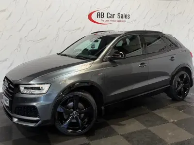 Used Audi Q3 Black Edition 150 HP (110 kW) 2018 Grey SUV