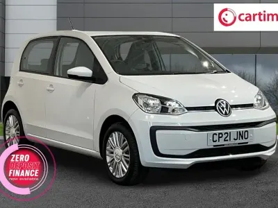 Used VW up! 65 HP (47 kW) 2021 White Hatchback