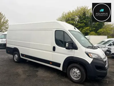 Used Peugeot Boxer S 140 HP (102 kW) 2021 White Van