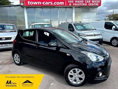 Gebraucht Hyundai i10 SE 2014 Schwarz Kleinwagen