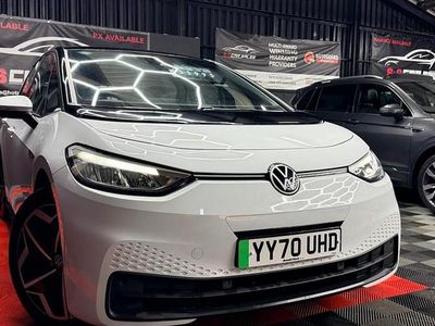 Used VW ID.3 Pro Performance 150 kW (204 HP) 2020 White Hatchback