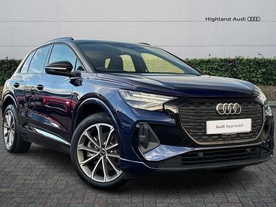 Blue Used 2023 Audi Q4 e-tron Comfort SUV | £33,495 (Fair price)