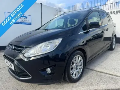 Begagnad Ford Grand C-Max Titanium 115 HK (84 kW) 2011 Svart Minibuss
