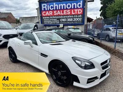 Used Mercedes SLK250 AMG 2014 White Cabriolet