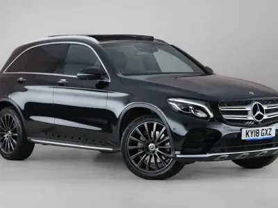 Used Mercedes GLC250 AMG Line Premium 204 HP (150 kW) 2018 Black SUV