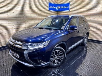 Blue Used 2016 Mitsubishi Outlander SUV | £8,990 (Good price)