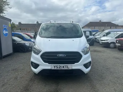 Used Ford Transit Custom Trend 105 HP (77 kW) 2021 White Van