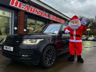 Black Used 2016 Land Rover Range Rover Vogue SE SUV | £16,000 (Good price)