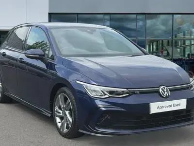 Used VW Golf VIII R-line 150 HP (110 kW) 2022 Atlantic blue metallic