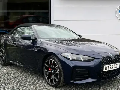Used BMW 420 Cabriolet M Sport 181 HP (133 kW) 2026 Blue Cabriolet