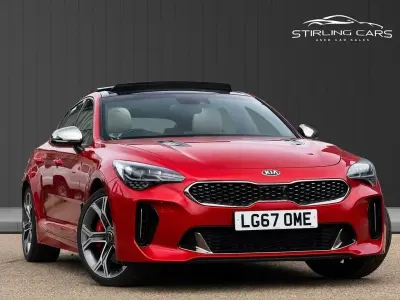 Used Kia Stinger GT 365 HP (268 kW) 2017 Red Hatchback