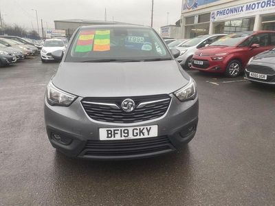 Used Vauxhall Crossland X 81 HP (59 kW) 2019 Grey SUV
