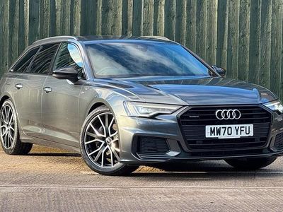 Usado Audi A6 Black Edition 2020 Gris Familiar