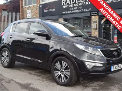 Used Kia Sportage 134 HP (98 kW) 2015 Black SUV