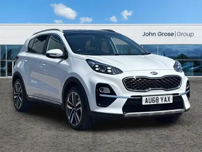 Used Kia Sportage 136 HP (100 kW) 2018 White SUV