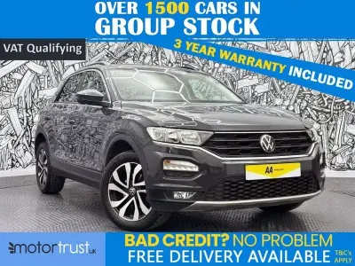 Begagnad VW T-Roc Active 110 HK (80 kW) 2022 Grå SUV